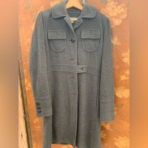 Kenneth Cole reaction pea coat gray size 2